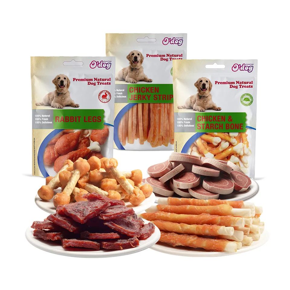 Babban Protein Low Fat Duck Strips Natural Dog Magani