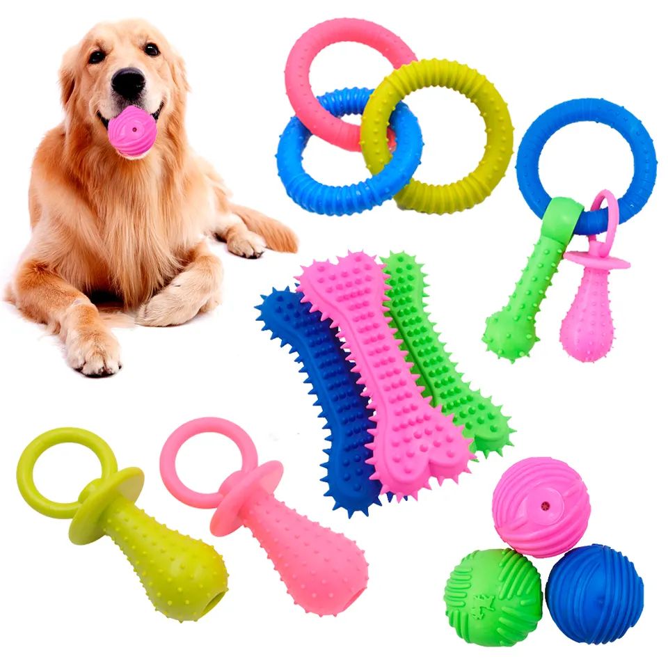 Soft Tpr Hakora Tsabtace Kare Chew Pet Toy